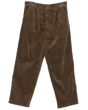 A.P.C. A. P.C. Pleated Corduroy Pants - Brown