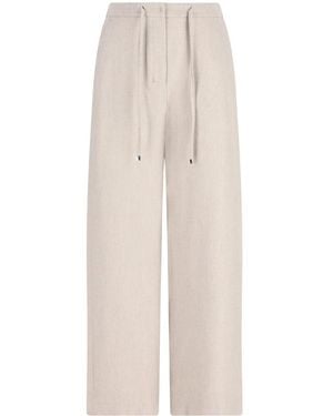 Max Mara Drawstring-Waist Pants - Natural