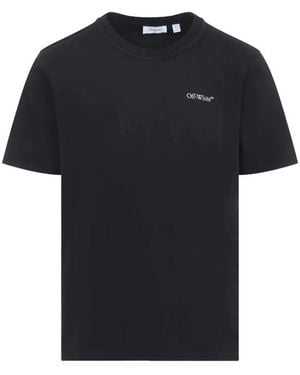 Off-White c/o Virgil Abloh Off- Logo-Print Cotton T-Shirt - Black