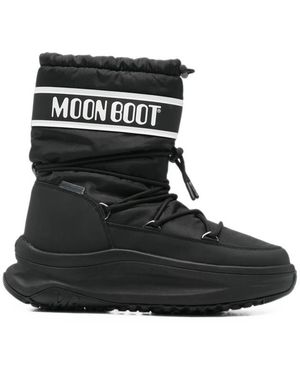 Moon Boot Tote Bags - Black