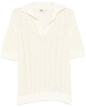 Altea Polo-Collar T-Shirt - White