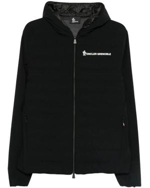 Moncler Padded Zip-Up Jacket - Black