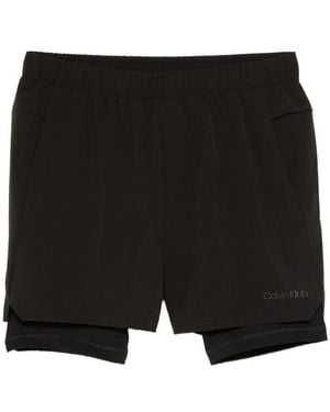 Calvin Klein Water-Repelent Shorts - Black