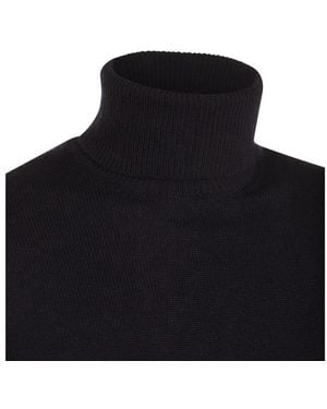 Malo Turtleneck Jumper - Black