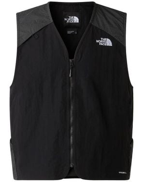 The North Face Waistcoat Check - Black