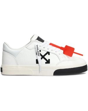 Off-White c/o Virgil Abloh Vulcanized Sneakers - White