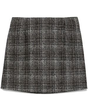 Blazé Milano Lulua Mini Skirt - Grey