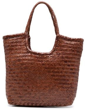 Dragon Diffusion Ns Diagonal Triple Jump Bag - Brown