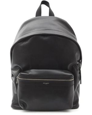 Saint Laurent City Backpack - Black