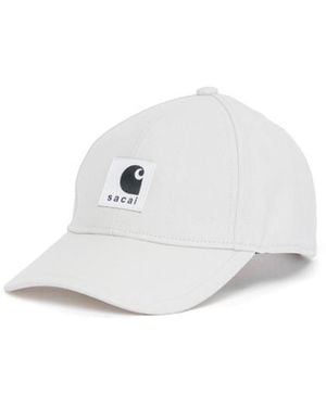 SACAI X CARHARTT WIP X Carhartt Wip Duck Cap - White