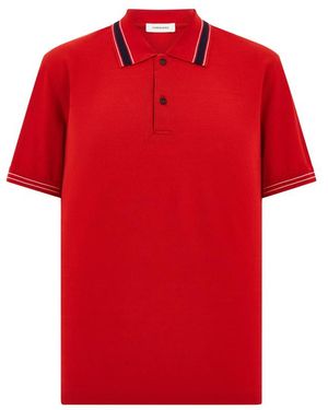 Ferragamo Polo Shirts - Red