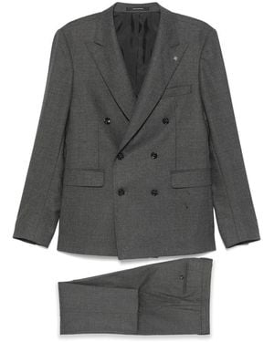 Tagliatore Virgin Wool-Blend Suit - Gray