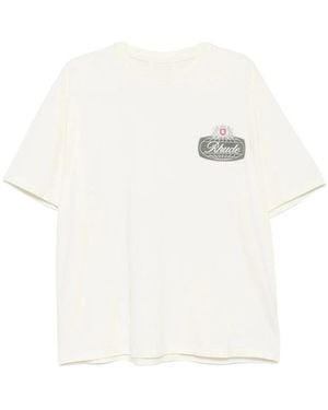 Rhude Neutrals T-Shirts & Vests - White
