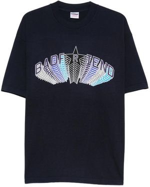 Badfriend Graphic-Print T-Shirt - Blue