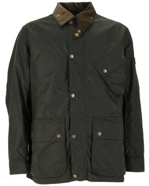 Barbour Brake Line Wax Jacket - Green