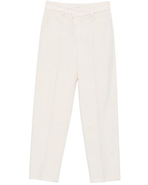 Brunello Cucinelli Neutrals Trousers - White