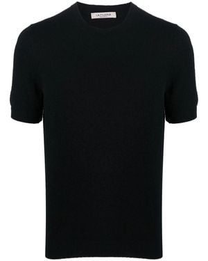 Fileria Jersey Short-Sleeved Polo Shirt - Black