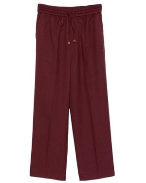 Drole de Monsieur Drawstring Trousers - Red