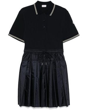 Moncler Short Sleeve Dress - Black
