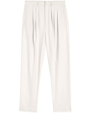 Lemaire Pleated Tailored Pants - White