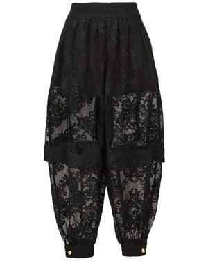 Zimmermann Straight Trousers - Black