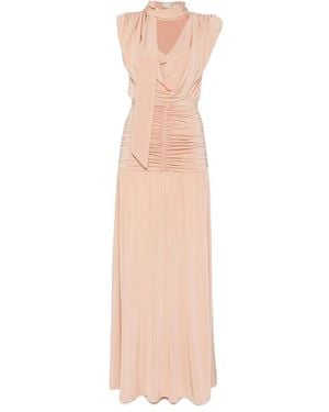 Gestuz Gzlaily Gathered Maxi Dress - White