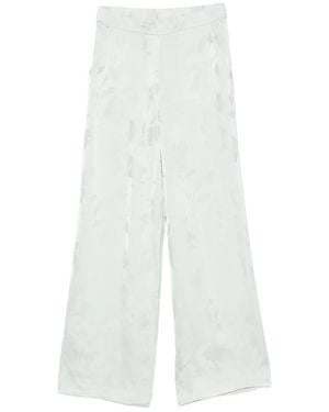 Calvin Klein Wide Leg Trousers - White