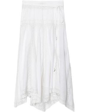 Zadig & Voltaire Midi Skirts - White