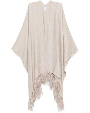 Brunello Cucinelli Capes Neutral - White