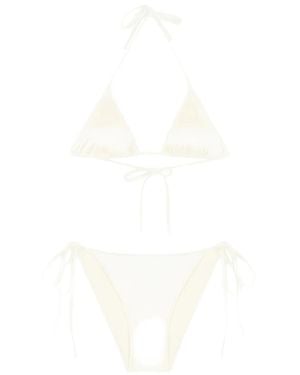VENUJA Triangle Bikini - White