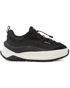 Moonboot Logo-Embellished Platform Sneakers - Black