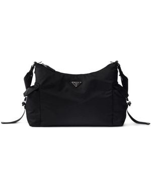 Prada Explore Side-Pockets Tote Bag - Black
