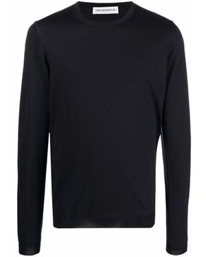 GOES BOTANICAL Crew-Neck Knit Jumper - Blue
