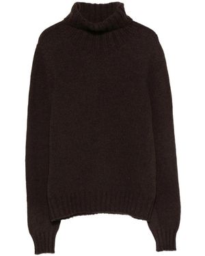 Aragona Turtleneck Jumper - Black