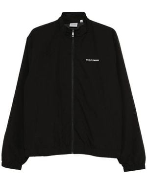 Daily Paper Zip Jacket - Black