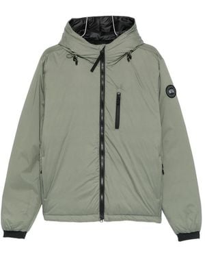 Canada Goose Lodge Hooded-Zipped Jacket - Green