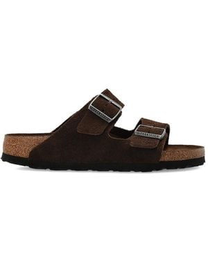 Birkenstock Sliders - Brown