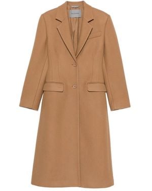 Balenciaga Neutrals Coats - Brown