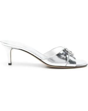 Fendi 70Mm Ffold Sandals - White