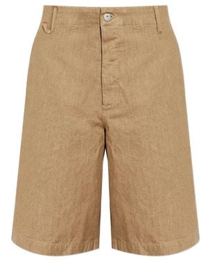 Jacquemus Buttoned Denim Shorts - Natural
