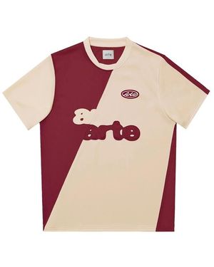 Arte' Football T-Shirt - Pink