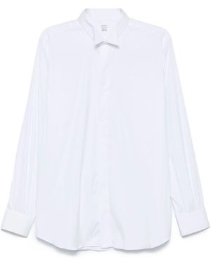 CAMICERIA MAZZARELLI Wingtip-Collar Shirt - White