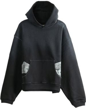 ERL Money Hoodie - Black