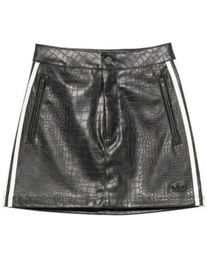 adidas Crocodile Effect Skirt - Grey