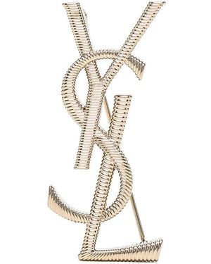 Saint Laurent Brooches & Pins - Metallic