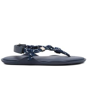 FLOWZE Fló Monocolor Rope Sandals - Blue