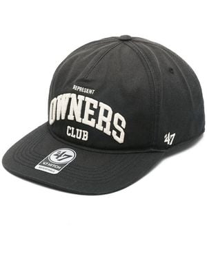 Represent Embroidered Baseball Cap - Black