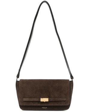 DeMellier New York Leather Cross Body Bag - Black