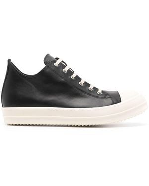 Rick Owens Colourblock Keather Trainers - Black