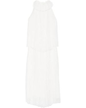 Fabiana Filippi Dress Pleated - White